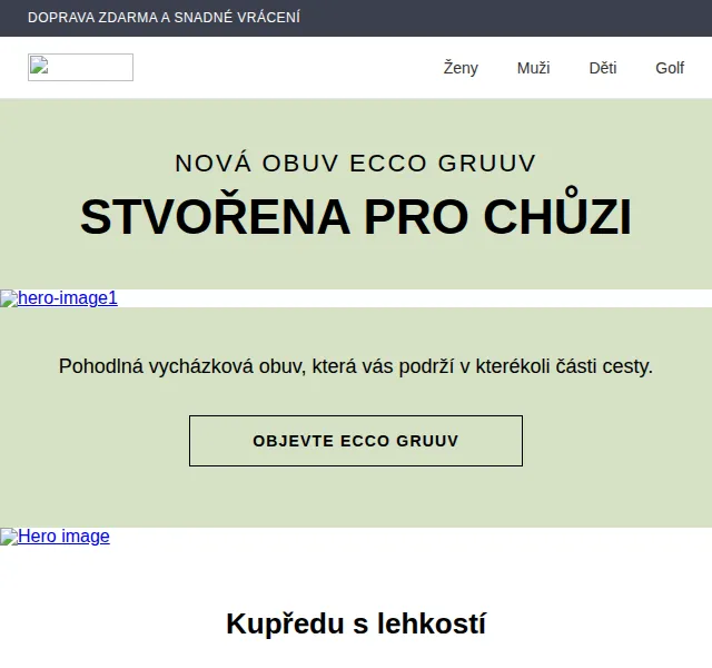 ECCO: Nová kolekce GRUUV – pohodlné tenisky – červen 2026 | Nuslet.cz