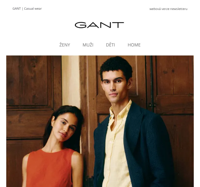 GANT: Letní outfity pro každou příležitost – Duben 2026