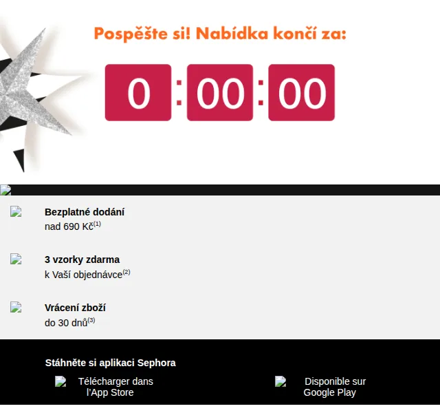 Sephora: Až -25 % na celý sortiment – listopad 2023 | Nuslet.cz