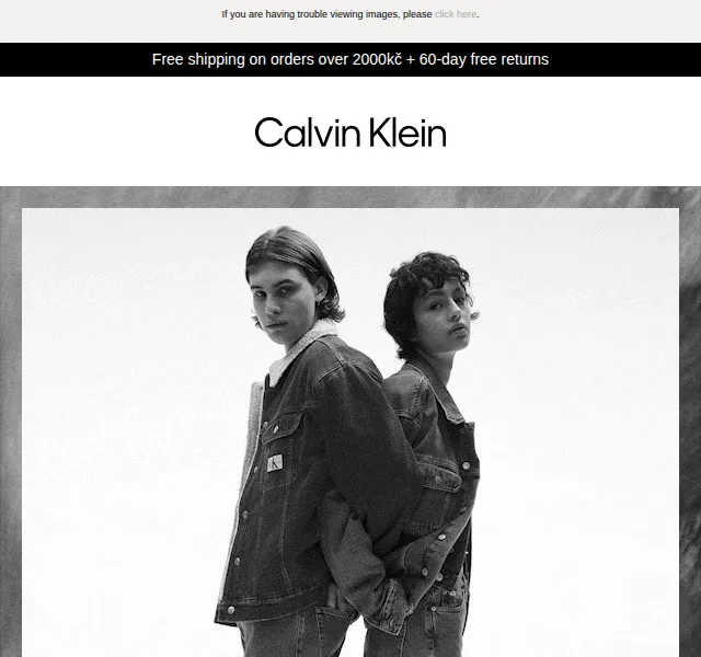 Calvin Klein: Sleva 30 % na vybrané styly – červen 2026 | Nuslet.cz