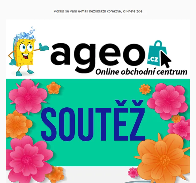Ageo.cz: Výherní poukázka 50 000 Kč – červen 2026 | Nuslet.cz