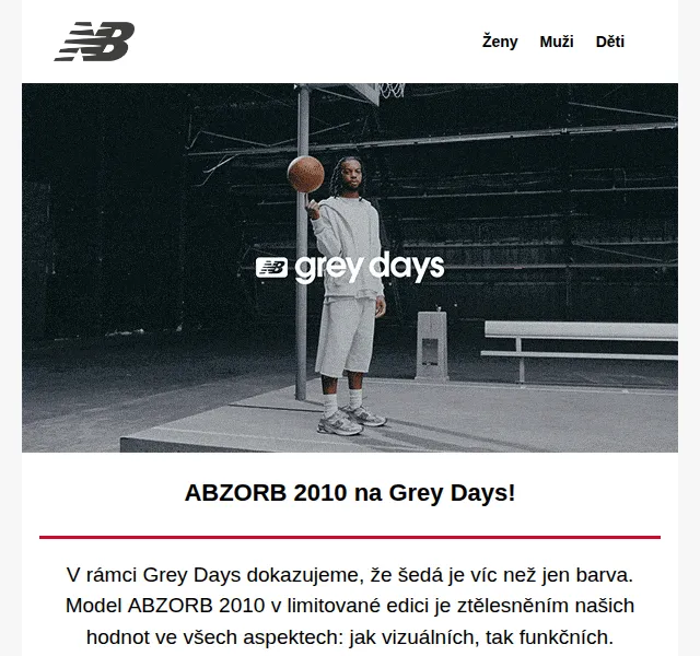 New Balance: ABZORB 2010 Grey Days – limitovaná edice | Nuslet.cz