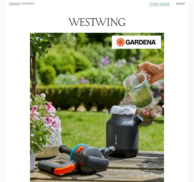 Westwing: Gardena a zahradní trendy – červen 2026 | Nuslet.cz