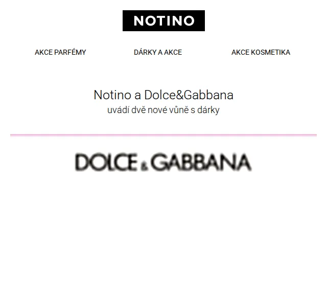 Notino: Dolce&Gabbana Devotion nové vůně s dárkem – červen 2026 | Nuslet.cz