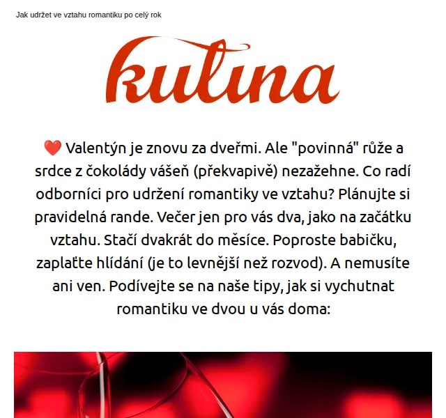 KULINA.cz: Valentýnské tipy na romantické dárky – červen 2026 | Nuslet.cz