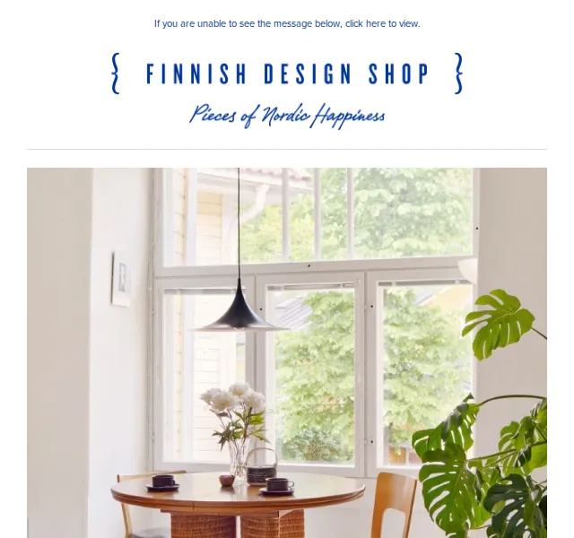 Finnish Design Shop: sleva 100 € při nákupu nad 500 € – červenec 2026 | Nuslet.cz