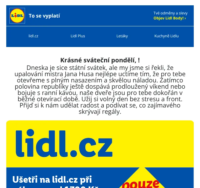 Lidl: Bazény, nářadí a letní zboží – sleva 40 % | Nuslet.cz