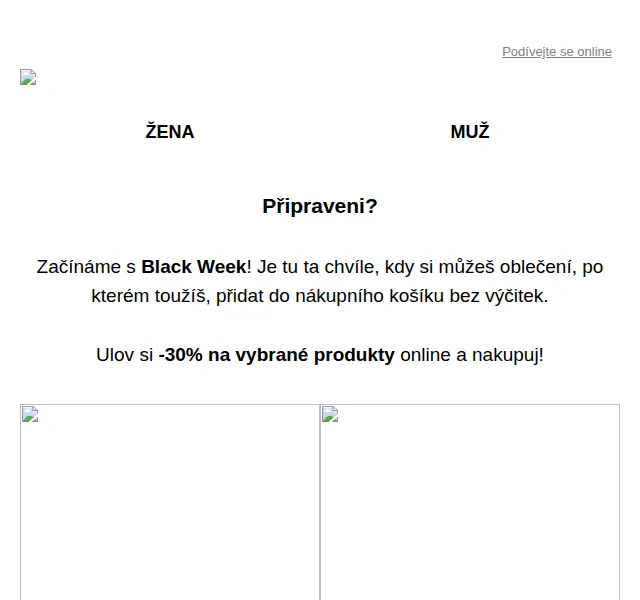 Cropp: Black Week -30 % na vybrané produkty – červen 2026 | Nuslet.cz