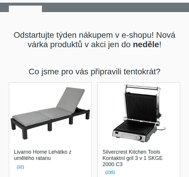 Lidl: Hity týdne – lehátko, gril, ventilátor aj. do 5. 6. 2026 | Nuslet.cz