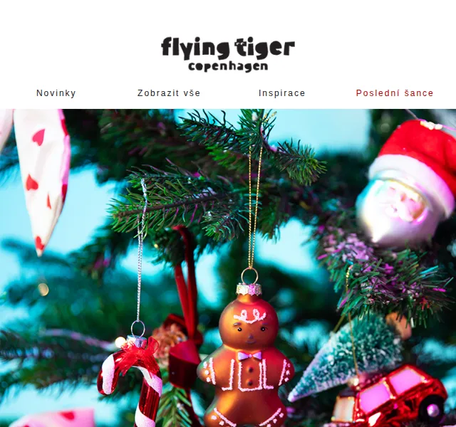 Flying Tiger Copenhagen: Vánoční ozdoby – červen 2026 | Nuslet.cz
