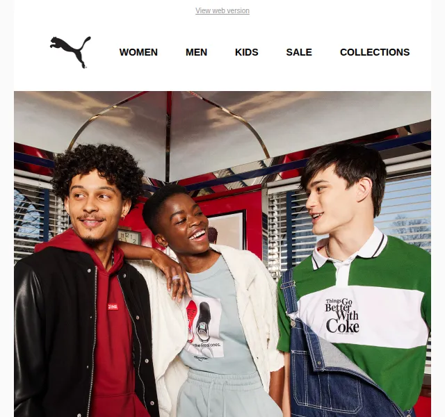 PUMA x Coca-Cola limitovaná kolekce – červen 2026 | Nuslet.cz