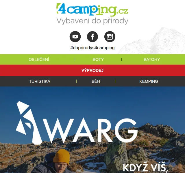 4camping: Dny Warg – červen 2026 | Nuslet.cz