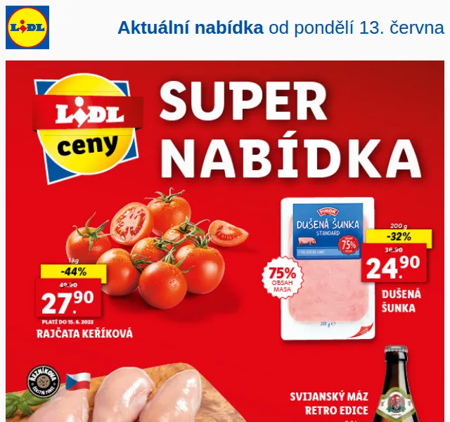 Lidl: Asijská kuchyně a slevy až 25 % na ovoce a zeleninu – červen 2026 | Nuslet.cz