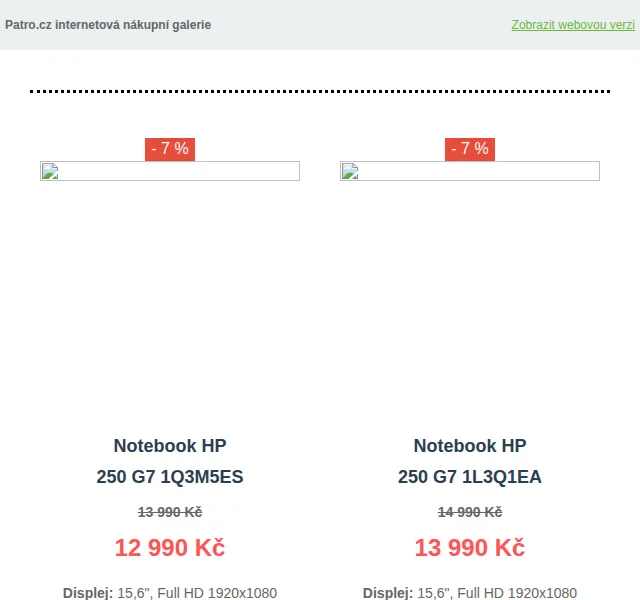 Patro.cz: Notebooky HP, ASUS, Lenovo se slevou až 24 % – červen 2026 | Nuslet.cz