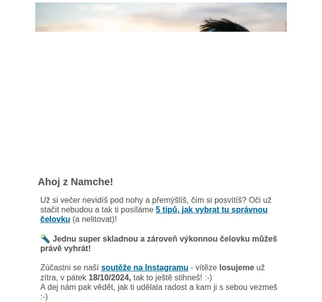 Namcheshop: Soutěž o čelovku Black Diamond – červenec 2026 | Nuslet.cz