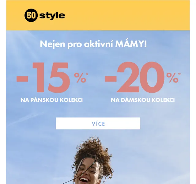 50style: Slevy na Nike a Adidas – červen 2026 | Nuslet.cz