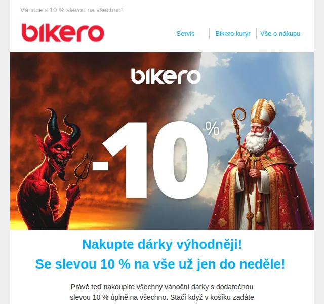 czbikero: 10% sleva na vše – prosinec 2023 | Nuslet.cz