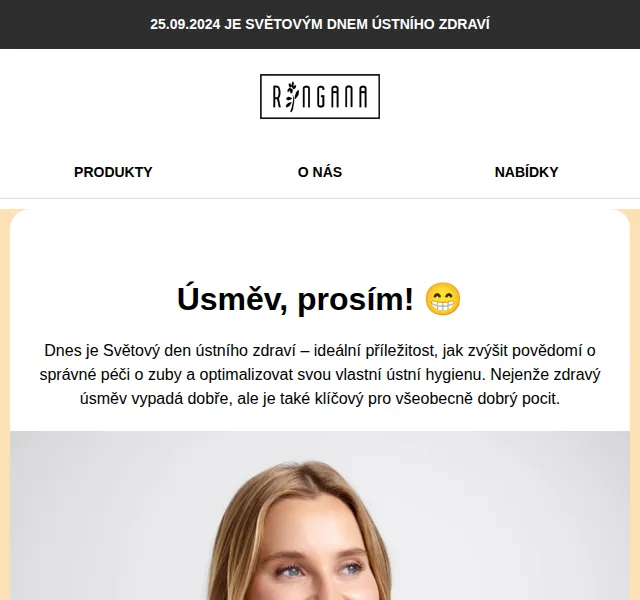 RINGANA: Péče o zuby s manadental – září 2024 | Nuslet.cz
