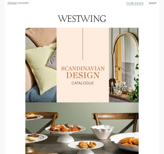 Westwing: SCANDI katalog, American Farmhouse a Aarke – červenec 2026 | Nuslet.cz