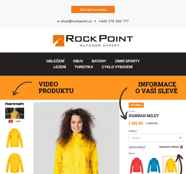 Rock Point: Nové funkce na e-shopu – červen 2026 | Nuslet.cz