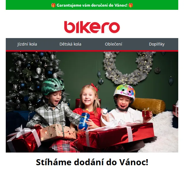 czbikero: Garance doručení do Vánoc – objednávejte do 18. 12. – červenec 2026 | Nuslet.cz