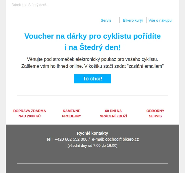 czbikero: Dárkové poukazy pro cyklisty – červen 2026 | Nuslet.cz