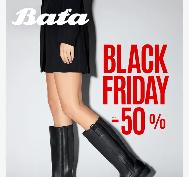 Baťa: Sleva až -50 % – Black Friday 2025 | Nuslet.cz