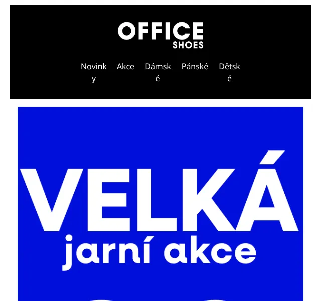 Office Shoes: Jarní akce se slevami až -30% | květen 2026