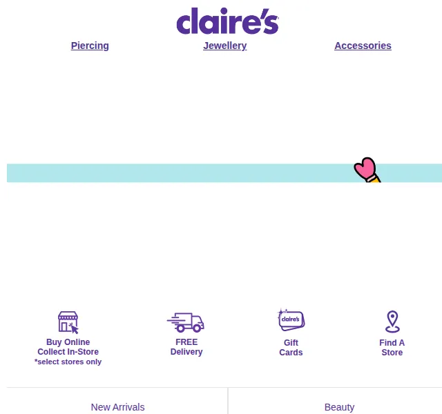 Claire's: šperky od 2 € – červen 2026 | Nuslet.cz