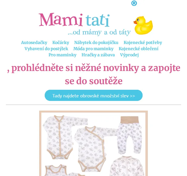 Mamitati.cz: Jarní overálek Baby Nellys a dárek – červen 2026 | Nuslet.cz