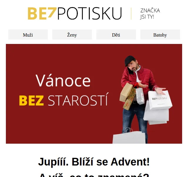BezPotisku: Prodloužená doba vrácení do 14. 1. – prosinec 2026 | Nuslet.cz