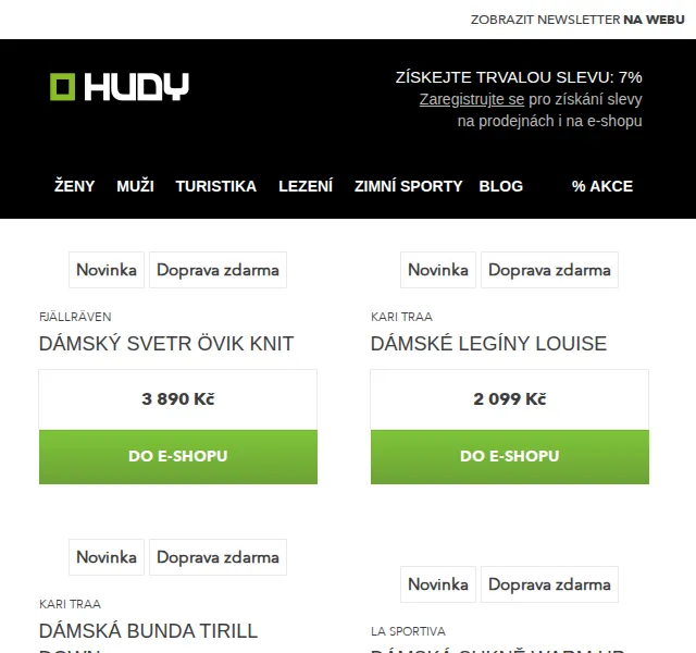 Hudy: tipy na dárky PRO NI – červen 2026 | Nuslet.cz