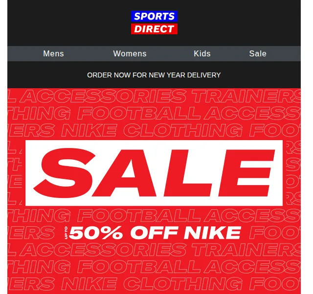 Sportsdirect: Nike až 50% sleva – červen 2026 | Nuslet.cz