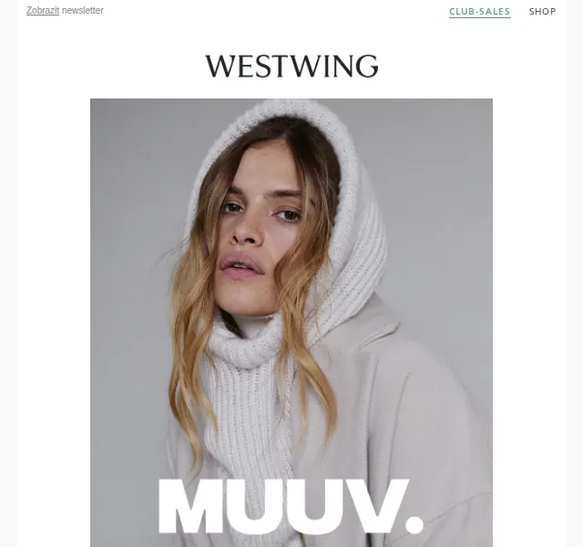 Westwing: MUUV. nová kolekce + značky Arabia, Micadoni – červen 2026 | Nuslet.cz