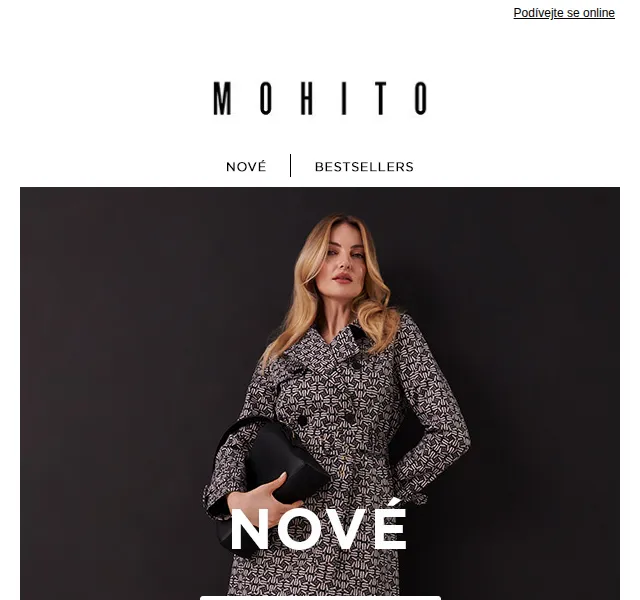 MOHITO: Elegantní bundy a kabáty na jaro – červen 2026 | Nuslet.cz