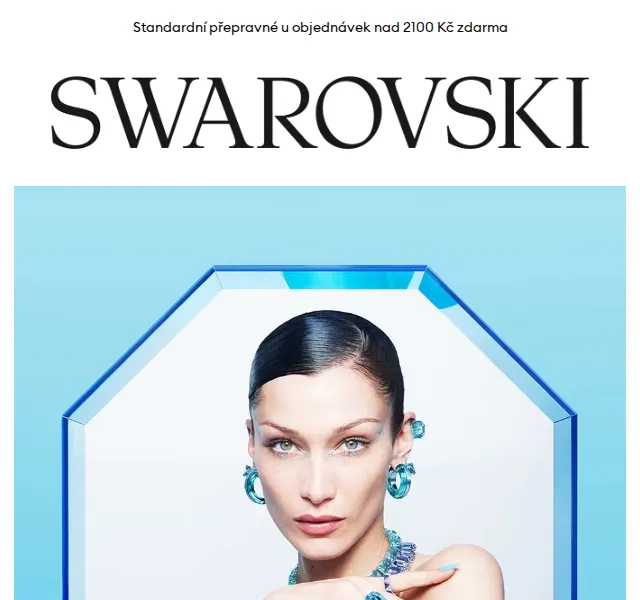 Swarovski: Ikona v modré – nová kolekce šperků – červen 2026 | Nuslet.cz