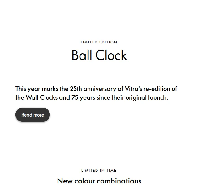 Vitra: Limitovaná edice Ball Clock – červen 2026 | Nuslet.cz