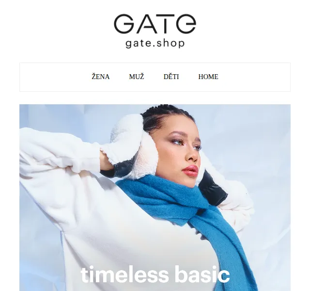 Gate.shop: Basic kousky až 67 % – červen 2026 | Nuslet.cz