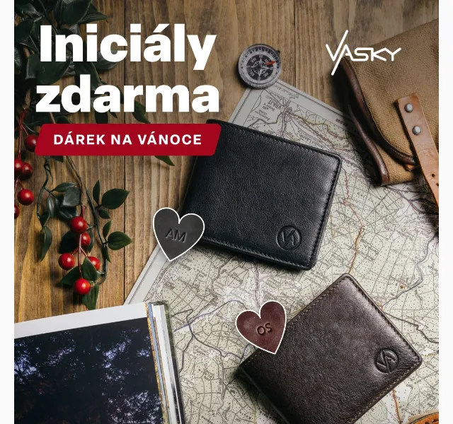 Vasky: Iniciály zdarma k doplňkům – listopad 2026 | Nuslet.cz