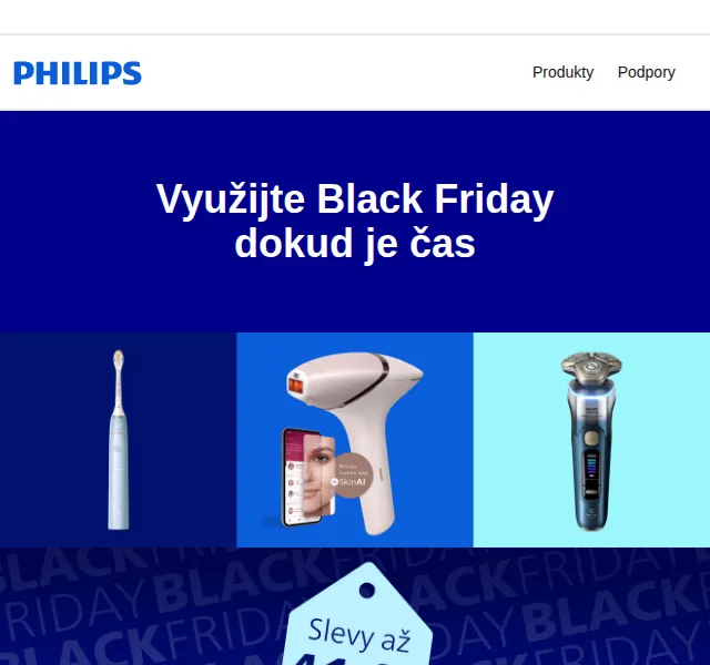 Philips: Black Friday slevy až 41 % – červen 2026 | Nuslet.cz