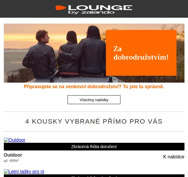 Lounge by Zalando: AIGNER, Yeaz a CMP až –75 % – červen 2026 | Nuslet.cz
