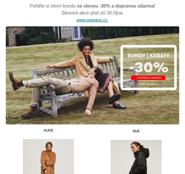Pepe Jeans: Všechny bundy a kabáty se slevou 30 % – červen 2026 | Nuslet.cz