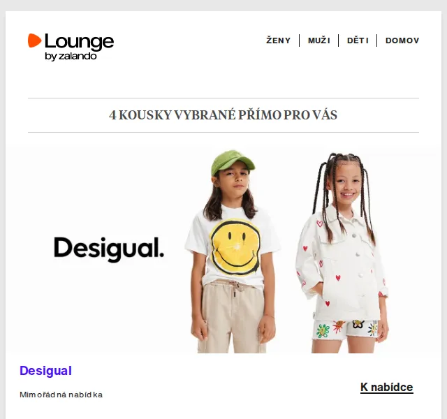 Lounge by Zalando: Desigual, Geox a Crocs se slevou až 75 % – červen 2026 | Nuslet.cz