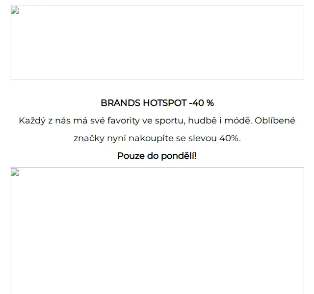 ANSWEAR.cz: BRANDS HOTSPOT – 40 % na Tommy Hilfiger, Gant, Calvin Klein – červen 2026 | Nuslet.cz