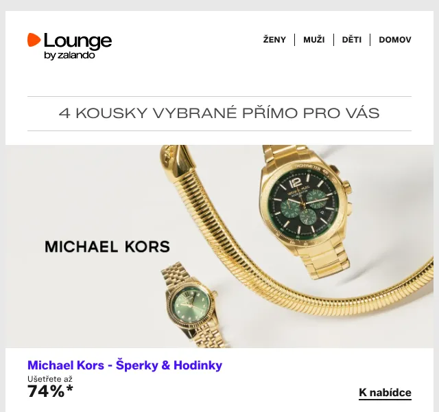 Lounge by Zalando: až 75 % sleva – Michael Kors, Puma – červenec 2026