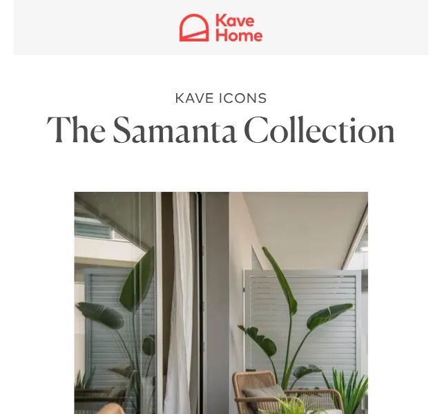 Kave Home Sale: Kolekce Samanta – červen 2026 | Nuslet.cz