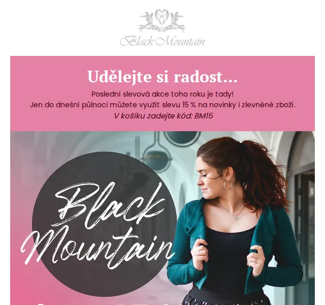 Black Mountain: sleva 15 % na novinky – červen 2026 | Nuslet.cz