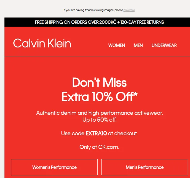 Calvin Klein: Výprodej džín a sportovního oblečení – červen 2026 | Nuslet.cz
