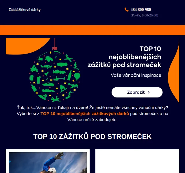 Adrop: 10 nejoblíbenějších zážitkových dárků – červen 2026 | Nuslet.cz