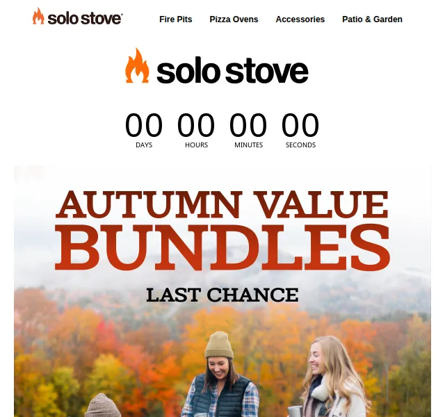 Solo Stove EU: Autumn Value Bundly – sleva 25 % + startovací sada zdarma – červenec 2026 | Nuslet.cz